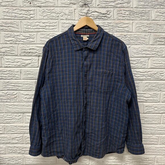 Carbon2Cobalt Button Up 100% Cotton Collared Shirt XL - Picture 2 of 4